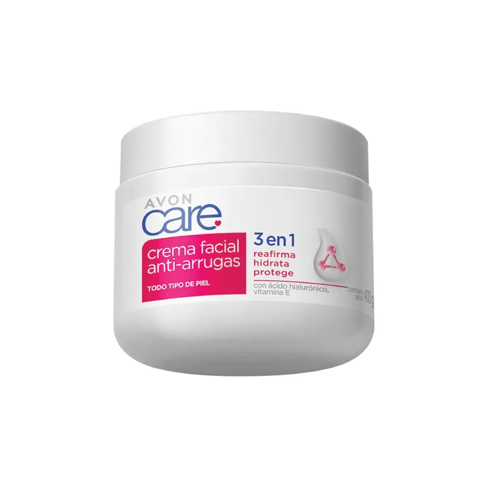 Crema Facial Anti-arrugas 3 en 1