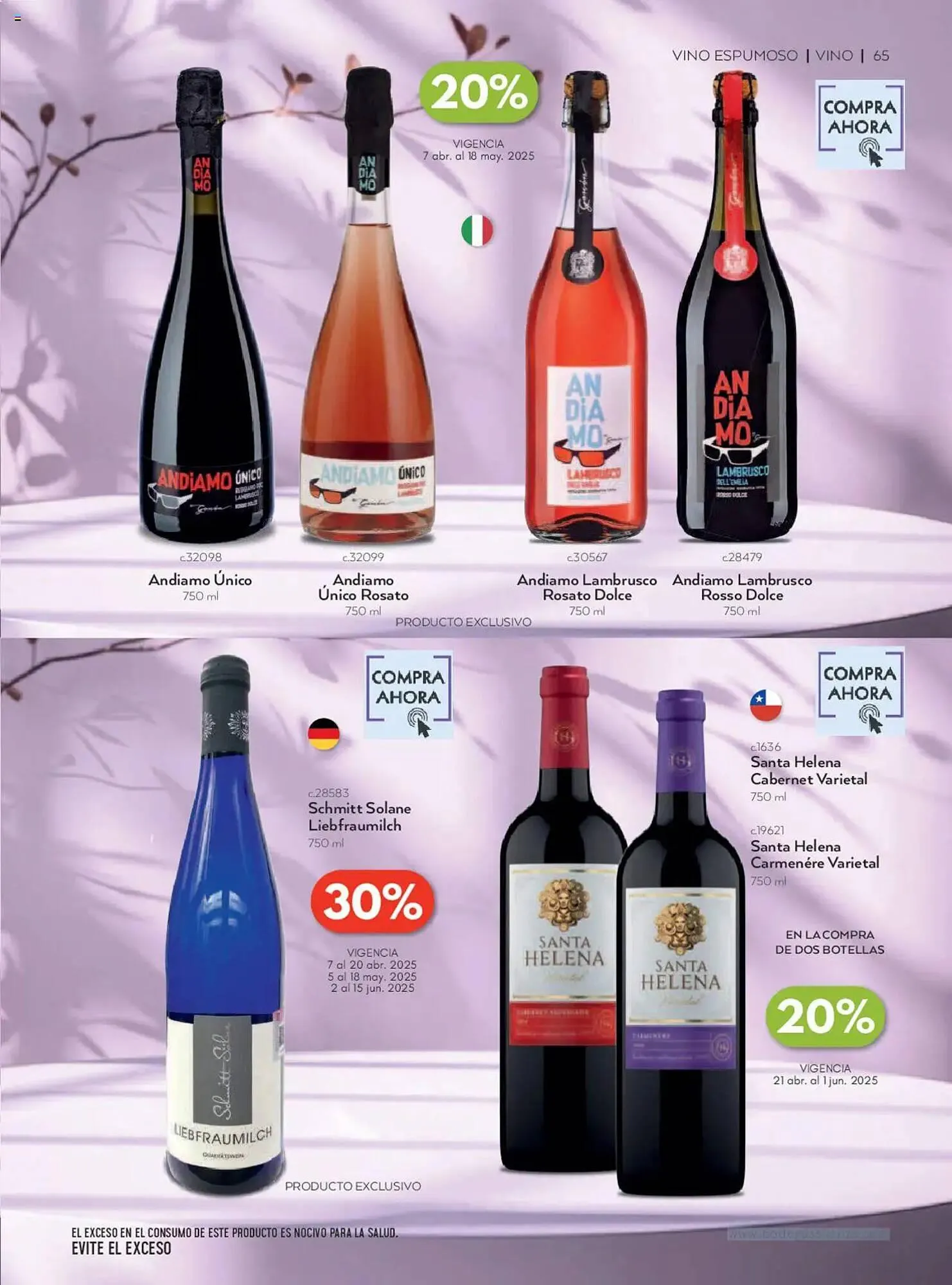 Catálogo de Catálogo Bodegas Alianza 1 de abril al 30 de junio 2025 - Pagina 67