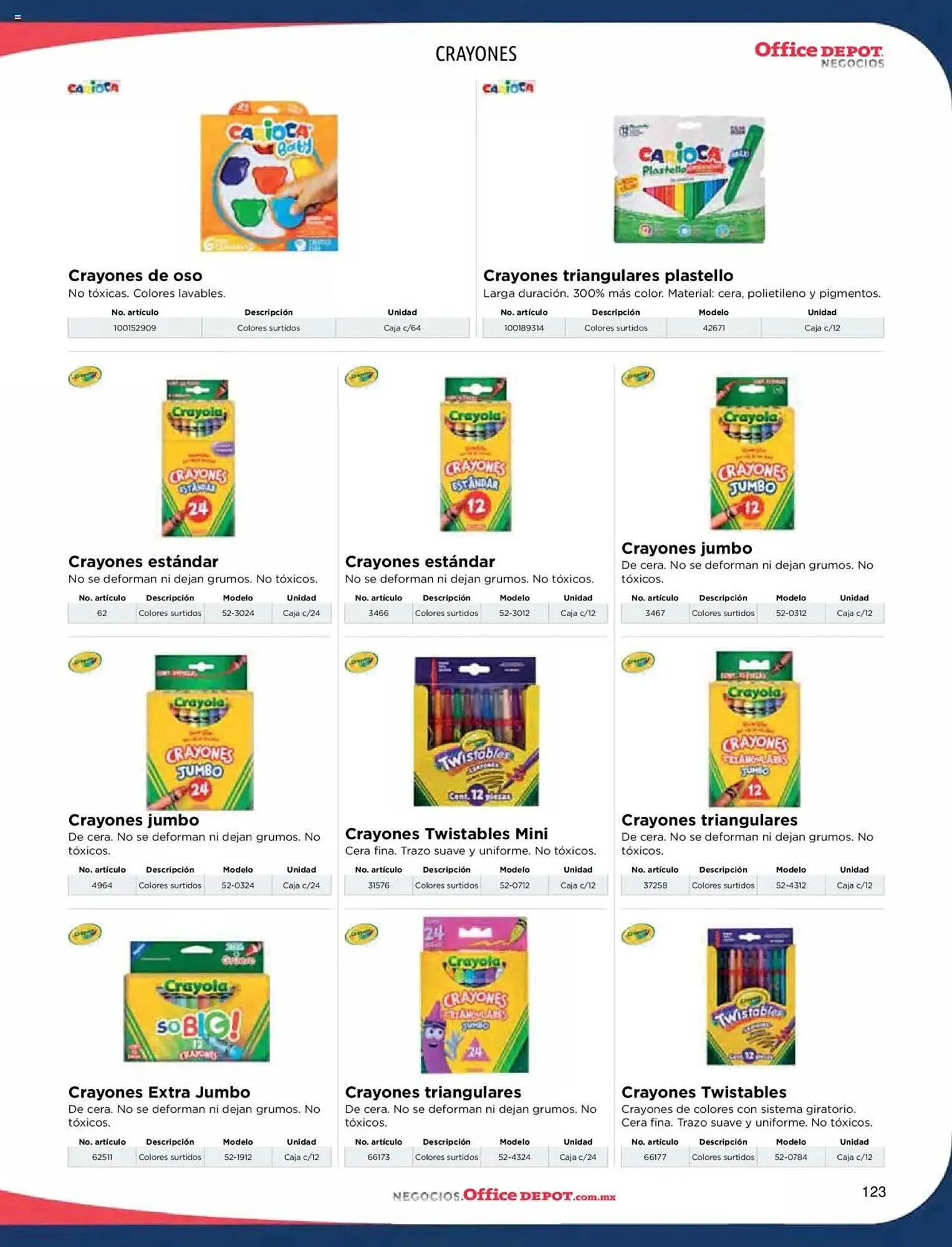 Catálogo de Catálogo Office Depot 9 de enero al 31 de diciembre 2025 - Pagina 125