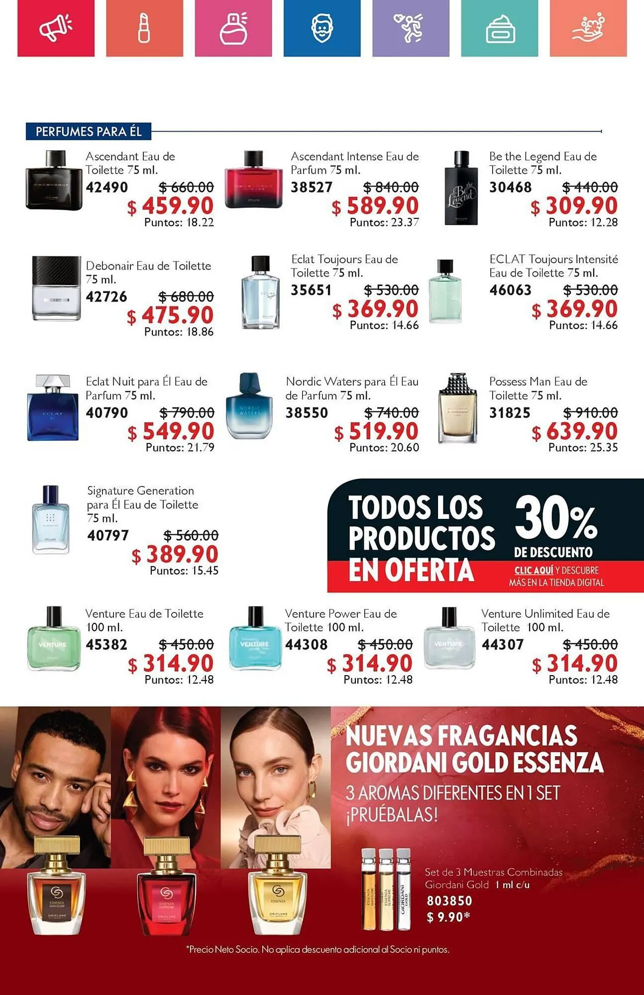 Catálogo de Catálogo Oriflame 11 de noviembre al 29 de noviembre 2024 - Pagina 86