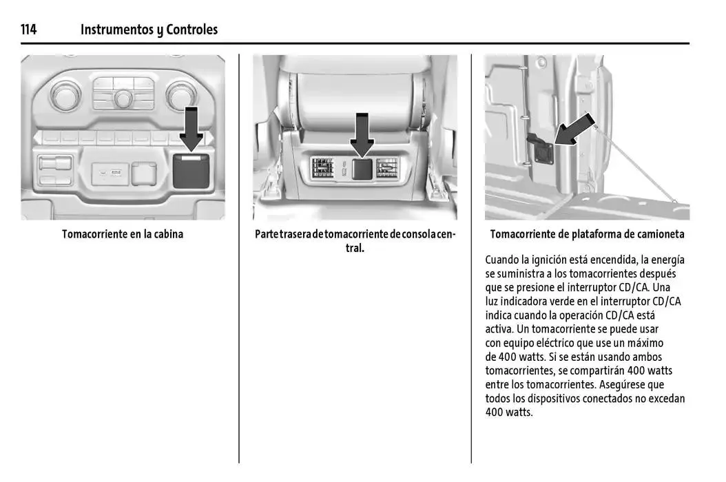 Catálogo de Cheyenne 2025 Manual del propietario 22 de enero al 31 de diciembre 2025 - Pagina 115