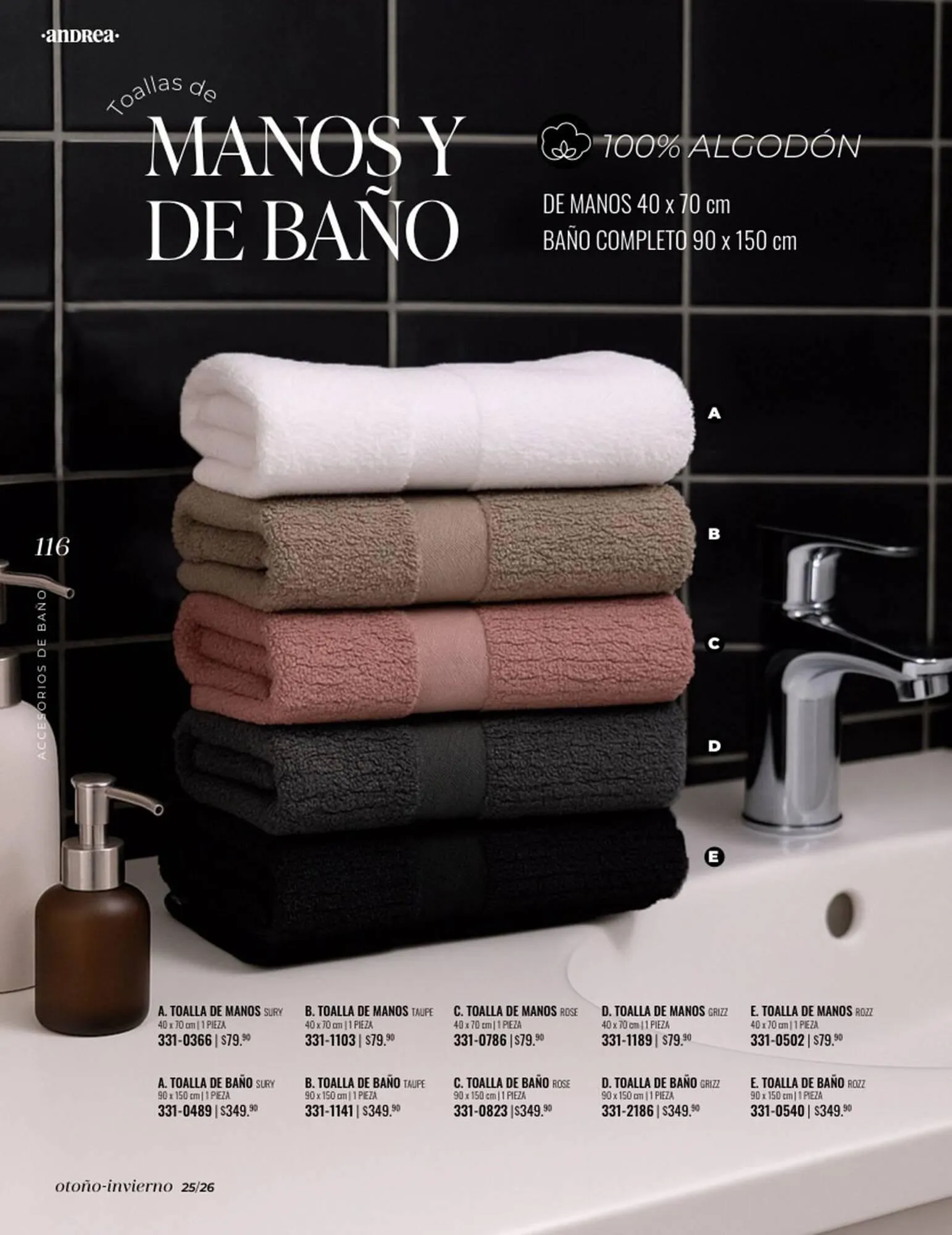 Catálogo de Catálogo Andrea 14 de enero al 31 de enero 2026 - Pagina 116