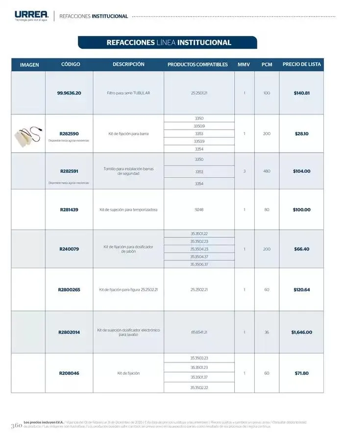 Catálogo de Catálogo Residencial 2025 28 de febrero al 28 de febrero 2026 - Pagina 366