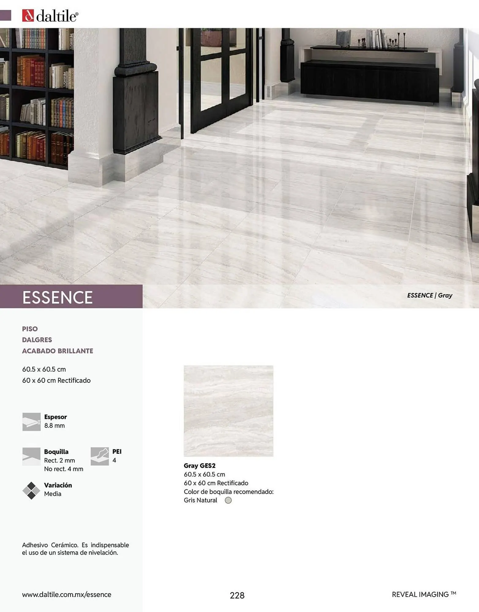 Catálogo de Catálogo Daltile 13 de enero al 31 de diciembre 2026 - Pagina 228