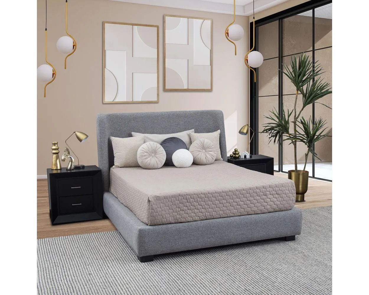 Cama Matrimonial Damla Mouse