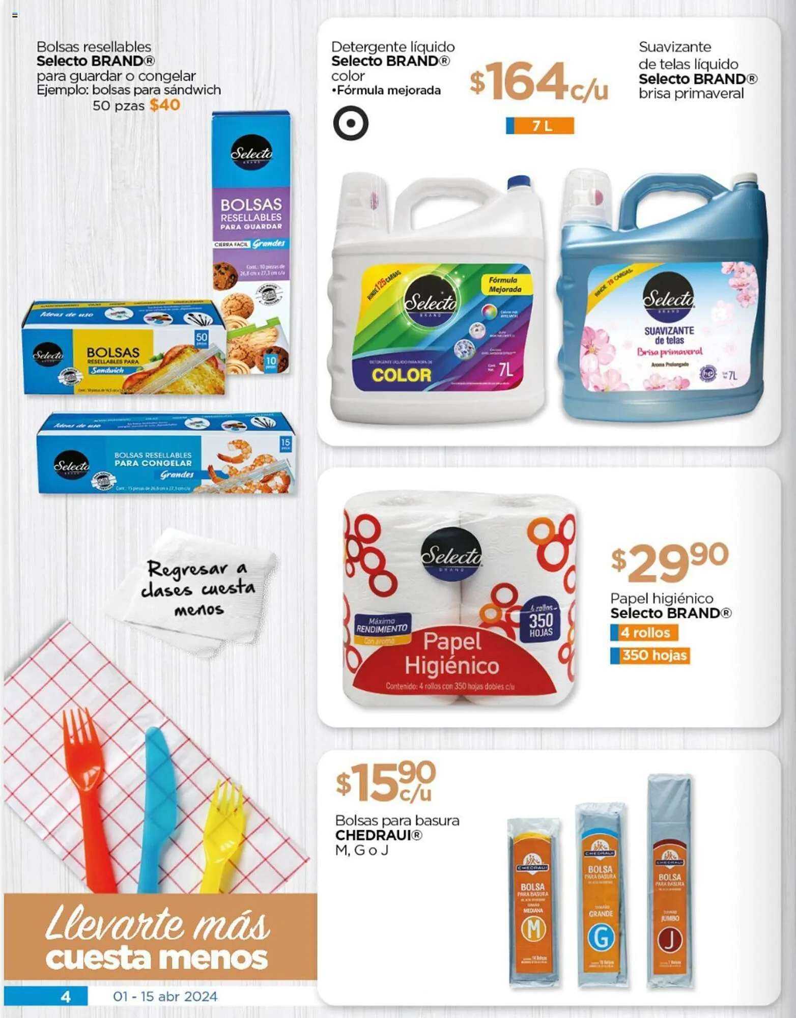 Catálogo de Catálogo Chedraui 1 de abril al 15 de abril 2024 - Pagina 4