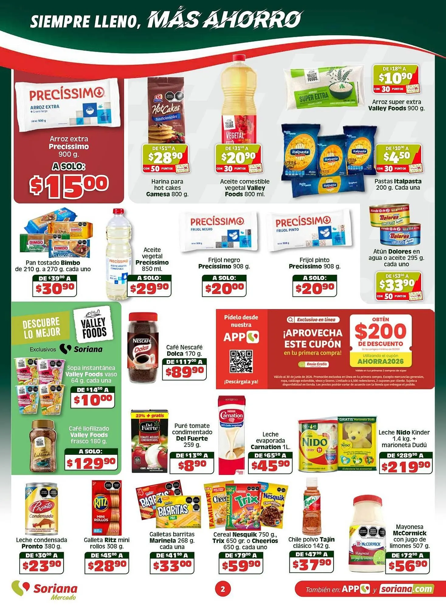 Catálogo de Folleto Soriana Mercado 7 de mayo al 13 de mayo 2026 - Pagina 2