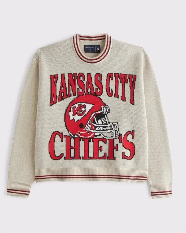 Kansas City Chiefs Graphic Crew Sweater
