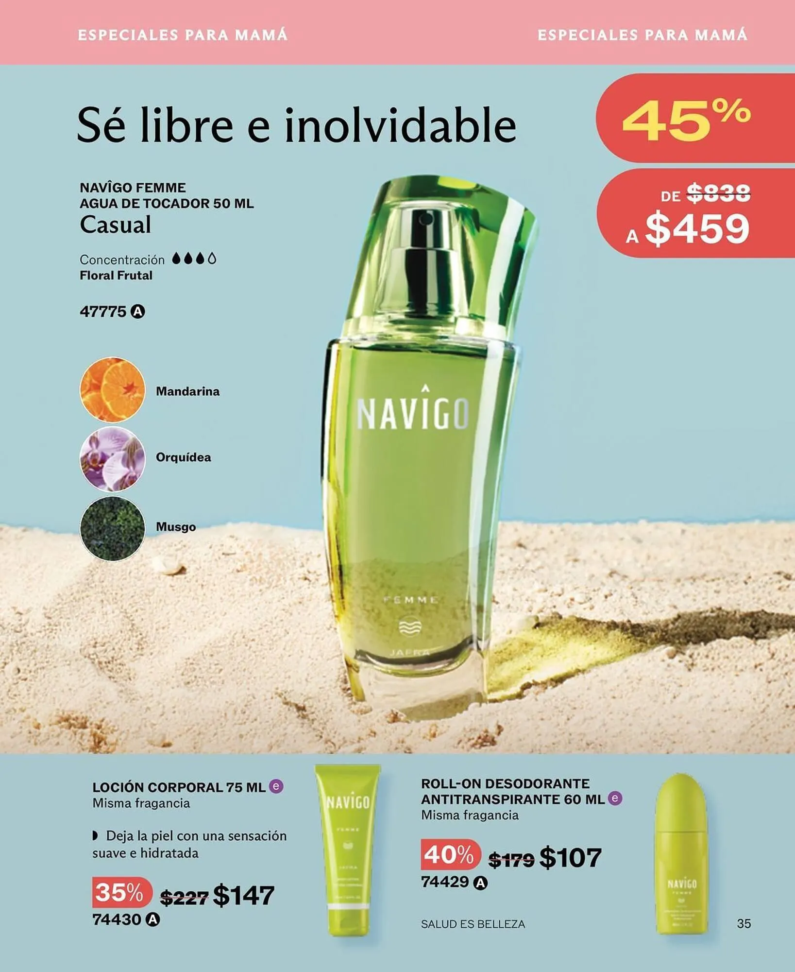 Catálogo de Catálogo Jafra 4 de mayo al 31 de mayo 2026 - Pagina 35