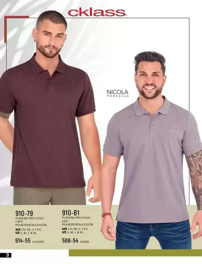 Catálogo de Catálogo Cklass Ropa Caballero Primavera Verano 2025 8 de enero al 30 de junio 2025 - Pagina 34