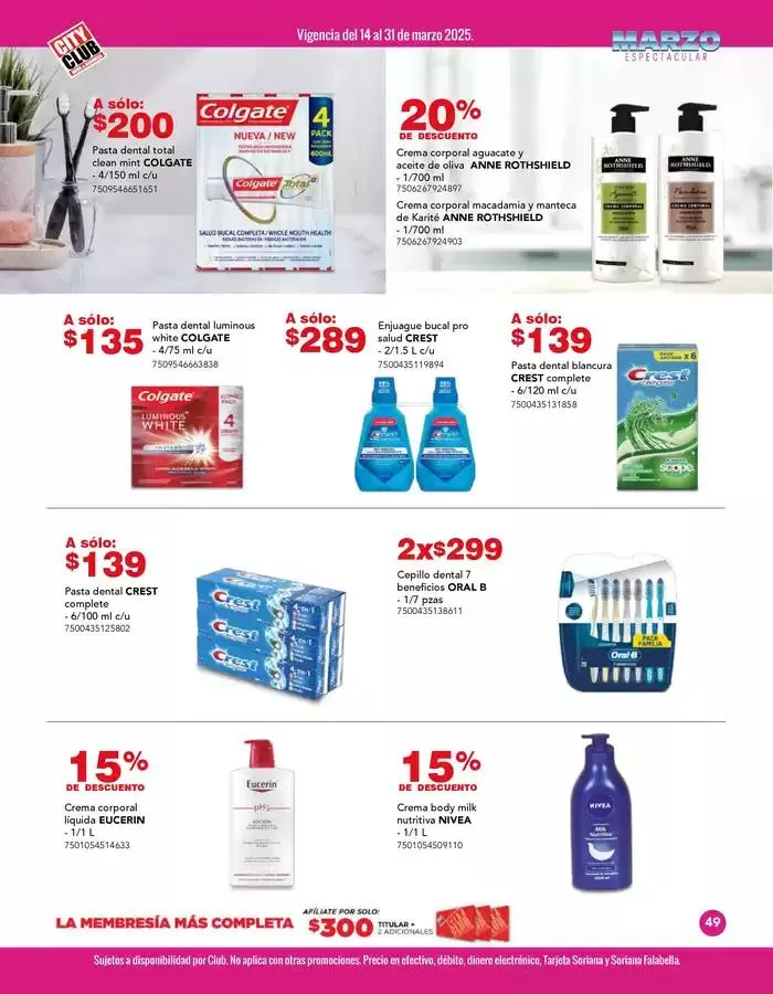 Catálogo de Marzo Espectacular 28 de febrero al 31 de marzo 2025 - Pagina 49