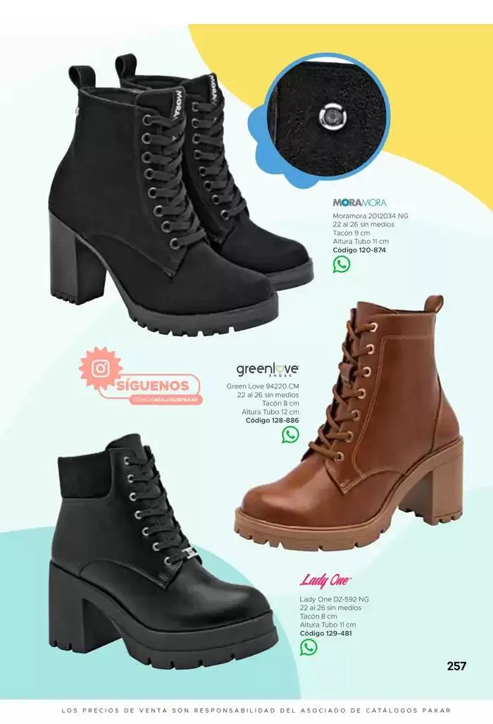 Catálogo de Pakar Mujer 31 de enero al 31 de agosto 2025 - Pagina 257