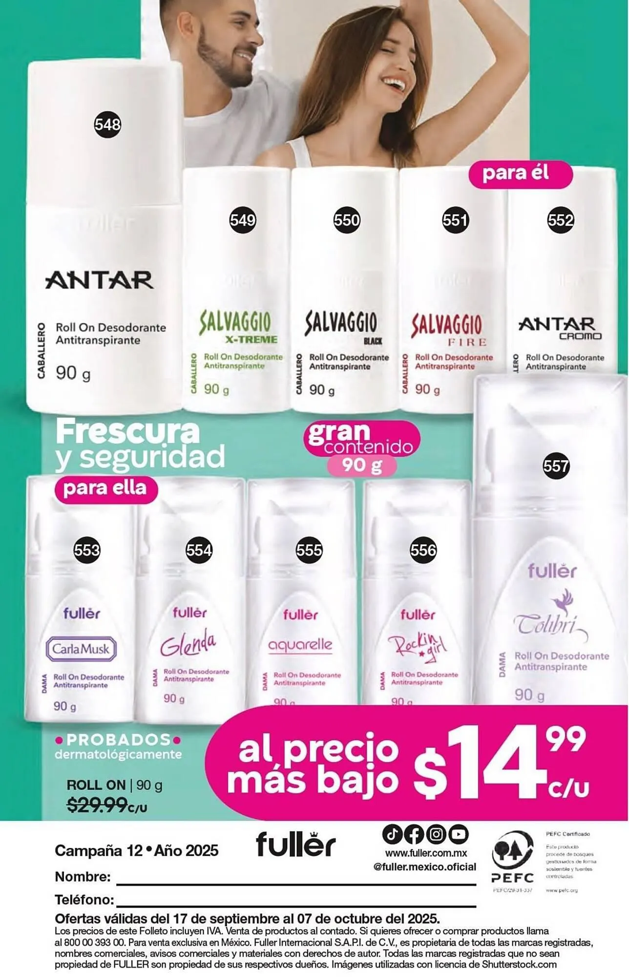 Catálogo de Catálogo Fuller 18 de septiembre al 7 de octubre 2025 - Pagina 196