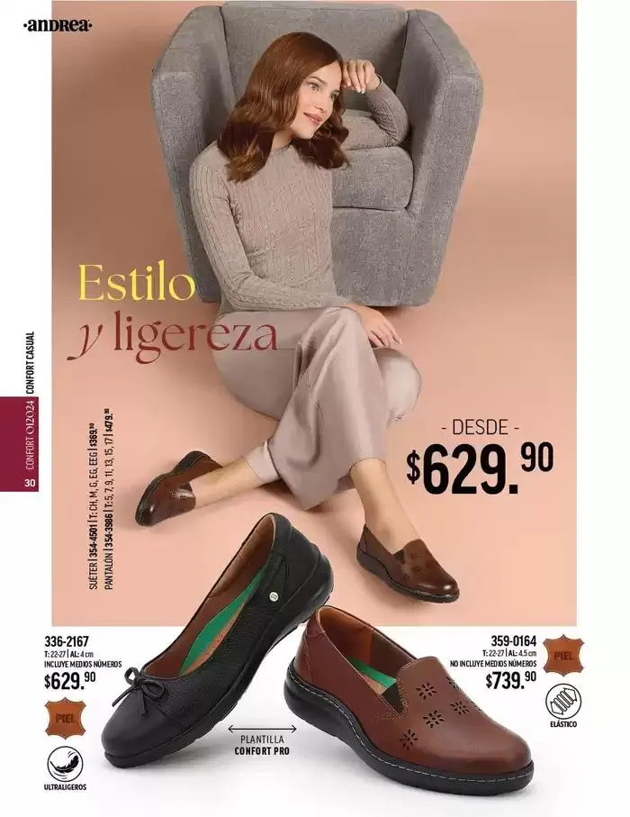 Catálogo de ANDREA - CALZADO CONFORT 26 de agosto al 25 de enero 2025 - Pagina 24