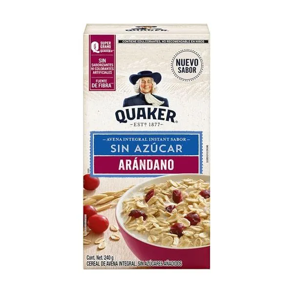 Cereal Quaker arándano sin azúcar 240 g