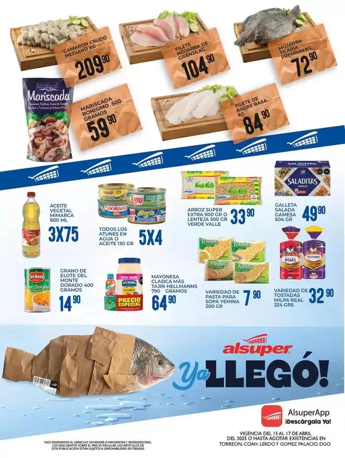 Catálogo de Alsuper LAGUNA 15 de abril al 17 de abril 2025 - Pagina 1