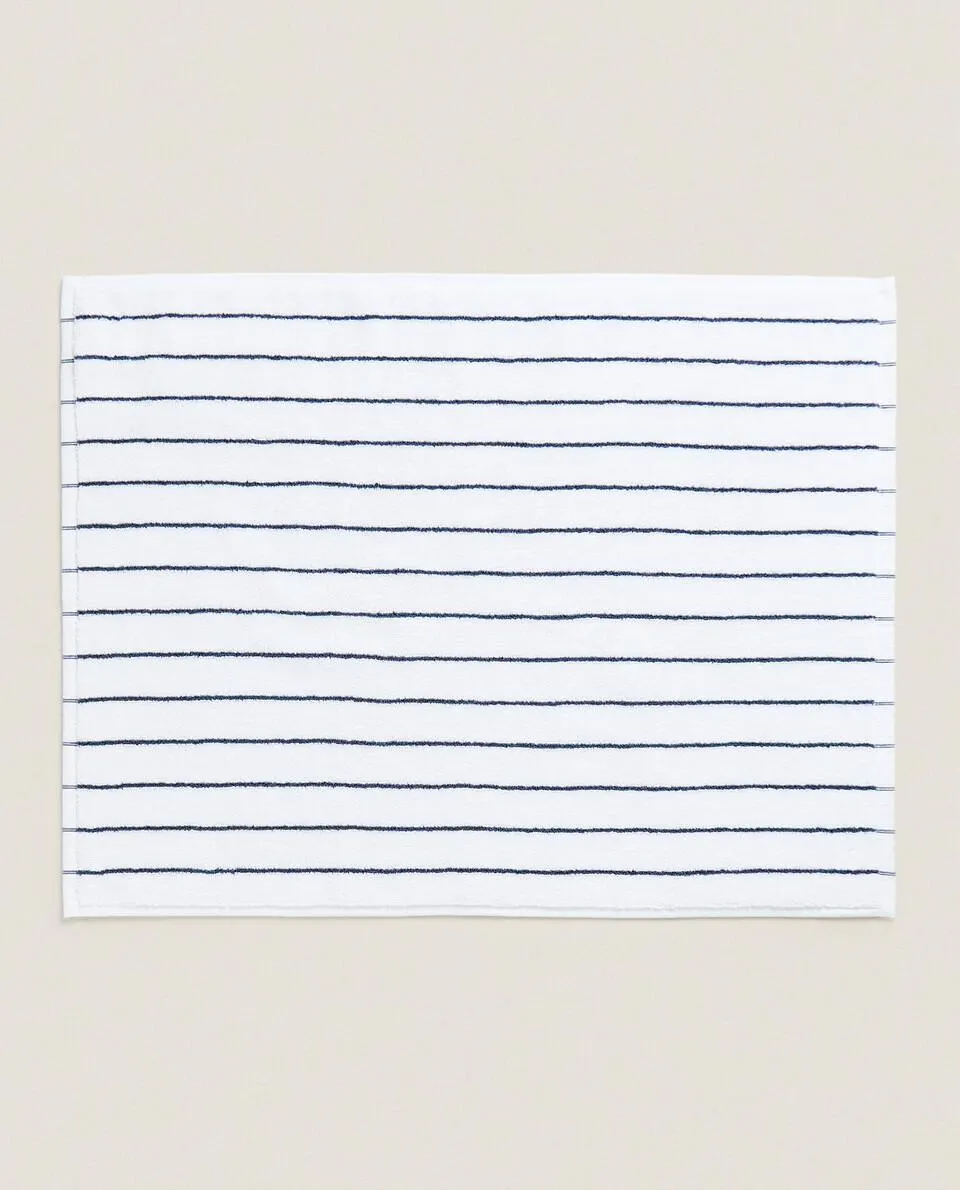 ALFOMBRA BAÑO RAYA CONTRASTE