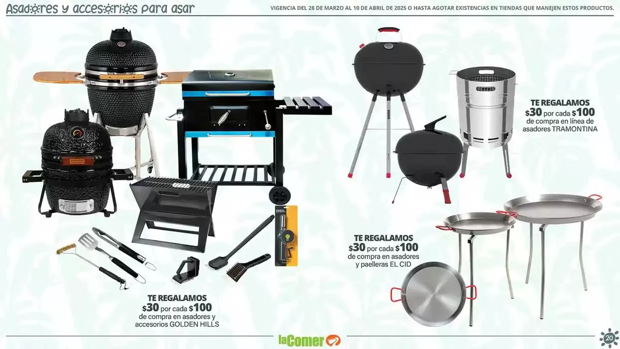 Catálogo de La Comer Vacaciones 28 de marzo al 10 de abril 2025 - Pagina 20