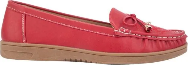 mocasín confort moño