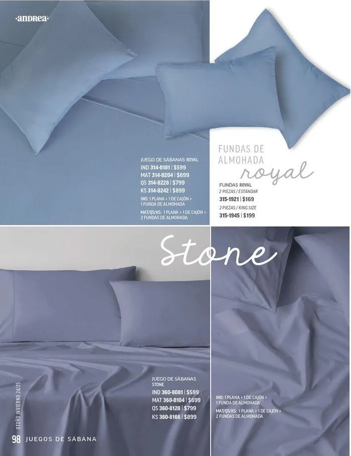 Catálogo de ANDREA - ANDREA HOME 26 de agosto al 25 de enero 2025 - Pagina 133