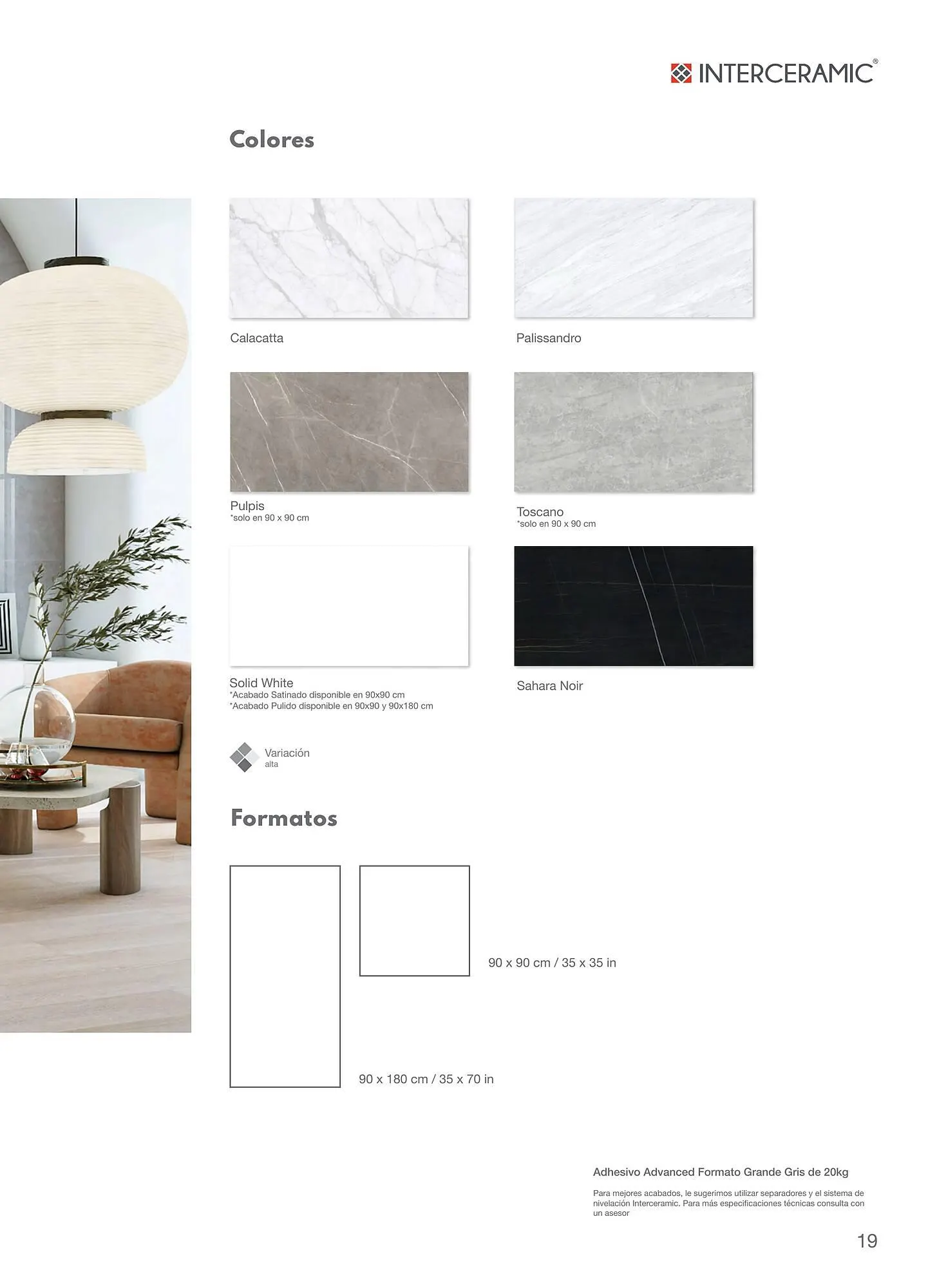 Catálogo de Catálogo Interceramic 12 de marzo al 31 de diciembre 2024 - Pagina 19