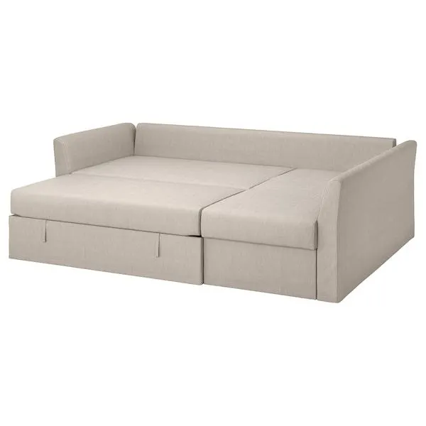 Sofá-cama esquina, Nordvalla beige