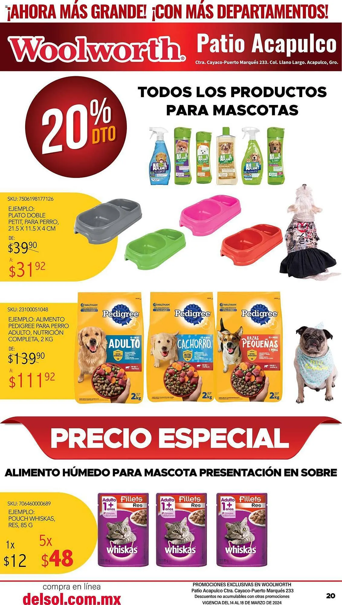 Catálogo de Catálogo Woolworth 14 de marzo al 18 de marzo 2024 - Pagina 20