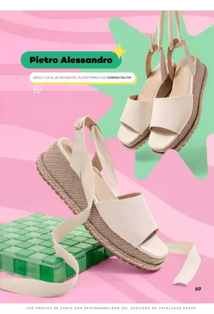 Catálogo de Pakar Sandalia 31 de enero al 31 de mayo 2025 - Pagina 69