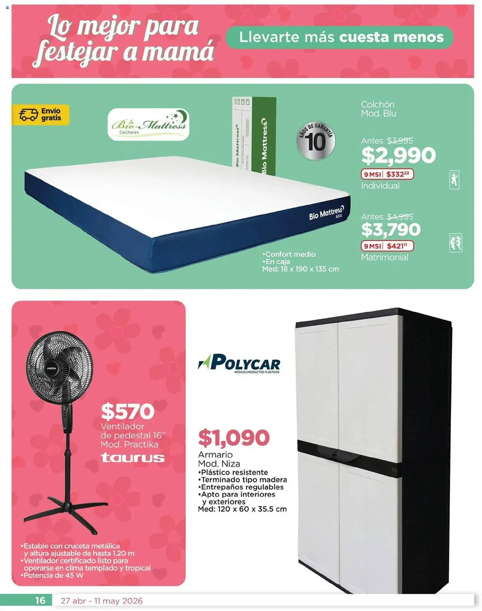 Catálogo de Folleto Chedraui 27 de abril al 12 de mayo 2026 - Pagina 16
