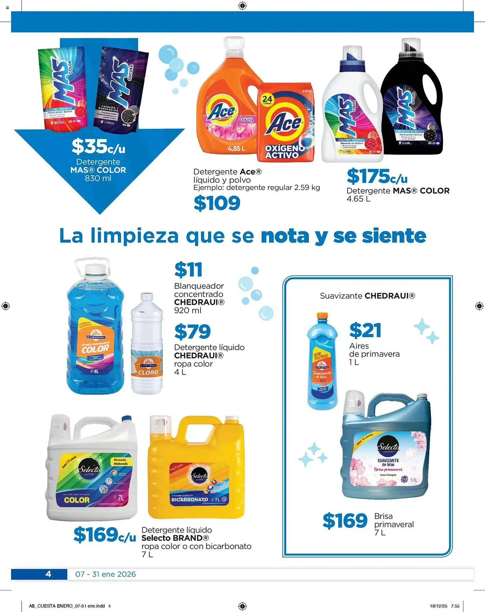 Catálogo de Folleto Chedraui 7 de enero al 1 de febrero 2026 - Pagina 4