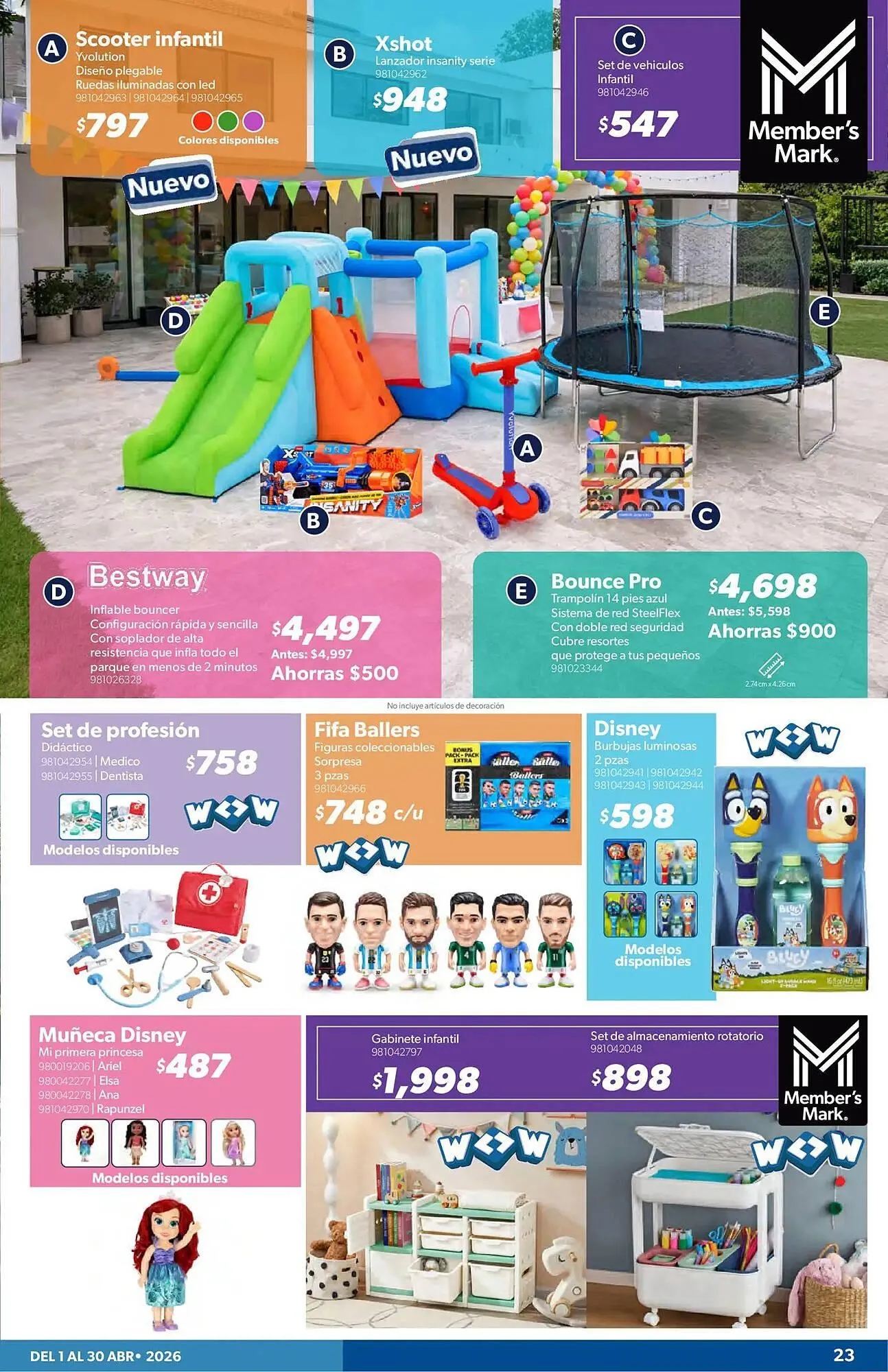 Catálogo de Catálogo Sam's Club 1 de abril al 1 de mayo 2026 - Pagina 23