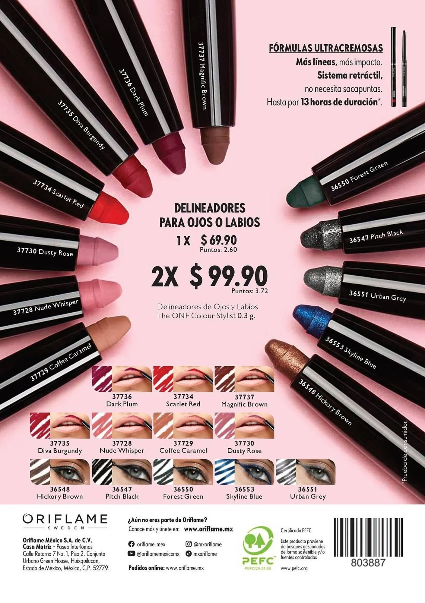 Catálogo de Catálogo Oriflame 6 de octubre al 31 de octubre 2025 - Pagina 132