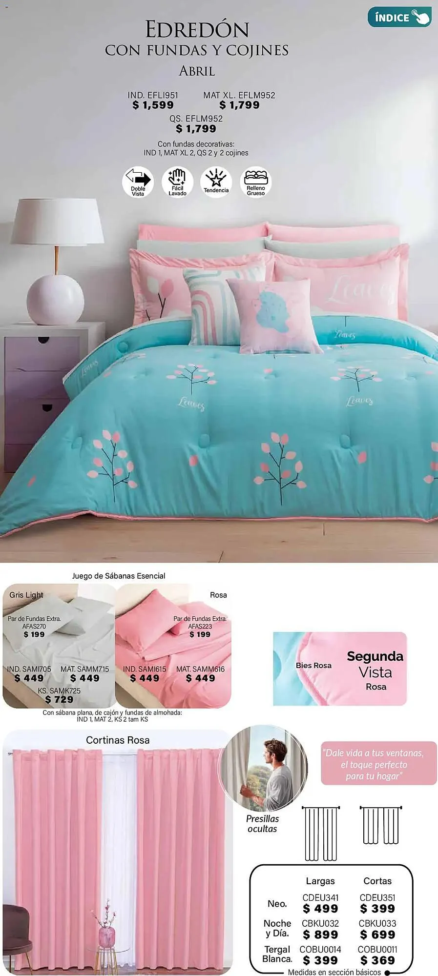 Catálogo de Catálogo Colchas Concord 1 de noviembre al 1 de febrero 2026 - Pagina 120