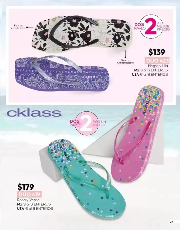 Catálogo de Catálogo Cklass Calzado Novedades de Verano 2025 México 28 de marzo al 27 de abril 2025 - Pagina 23