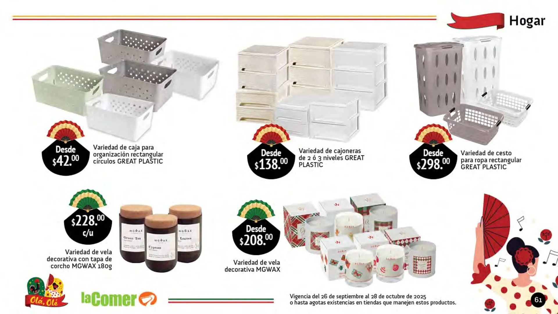 Catálogo de Folleto La Comer 26 de septiembre al 28 de octubre 2025 - Pagina 61