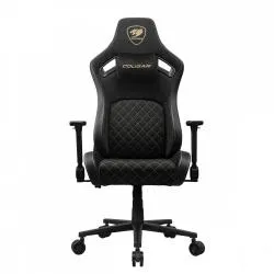 Cougar Silla Gamer Defensor F, hasta 120kg, Negro
