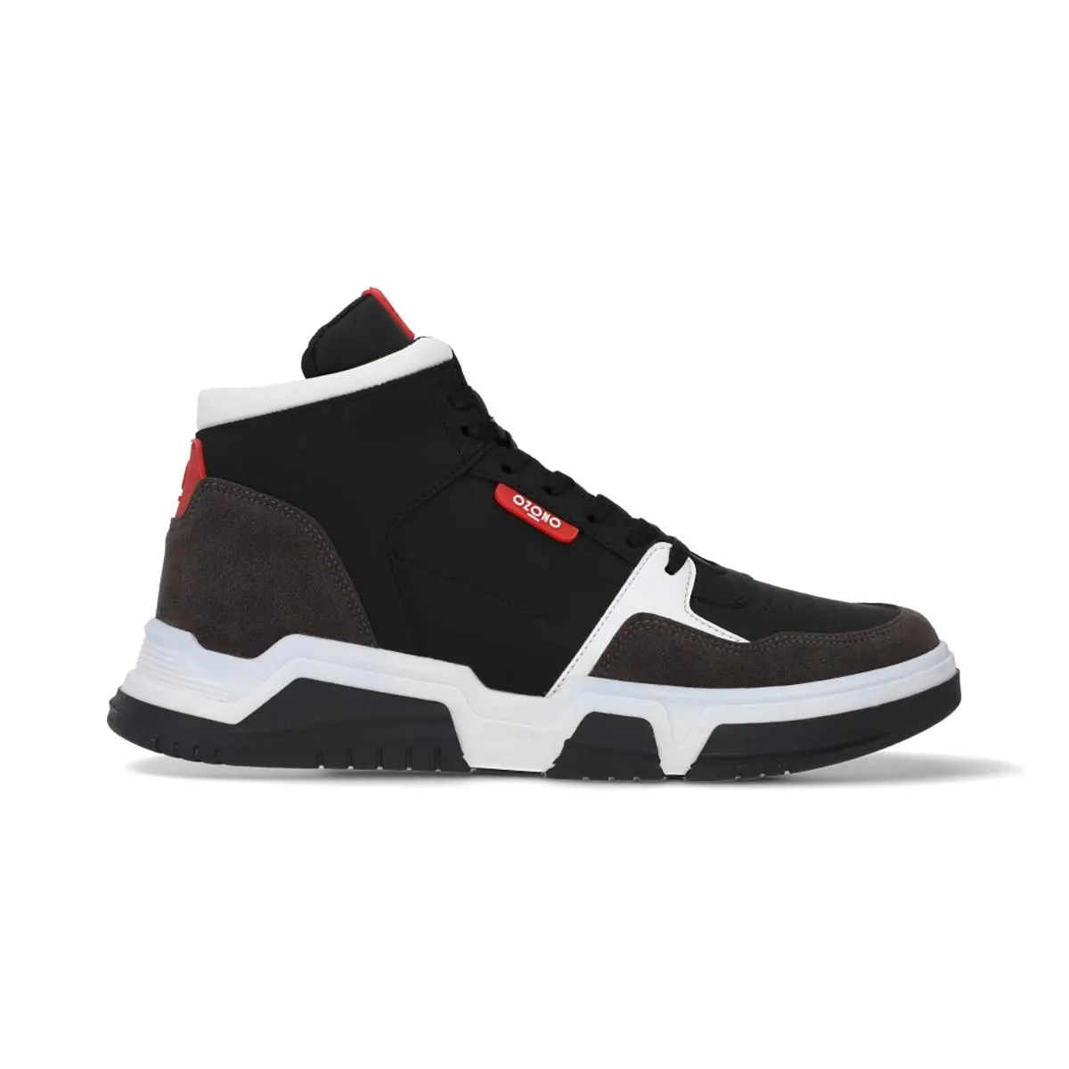 BOTÍN OZONO PARA HOMBRE ESTILO 655002 NEGRO - GRIS