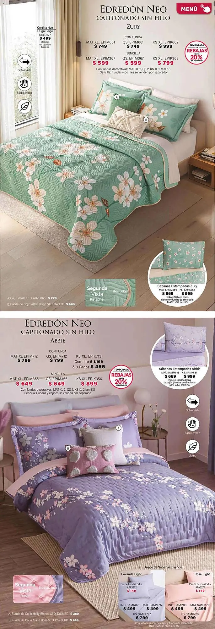 Catálogo de Catálogo Colchas Concord 1 de febrero al 2 de mayo 2026 - Pagina 54