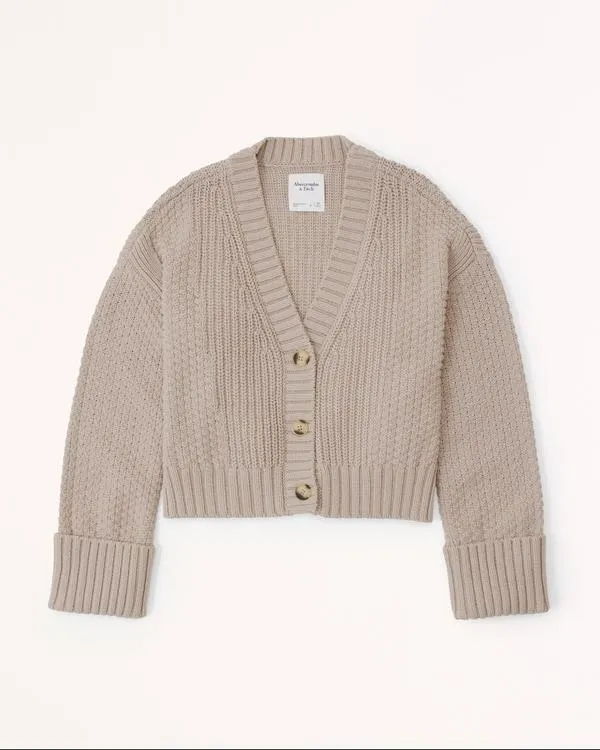 The A&F Cameron Seed Stitch Cardigan