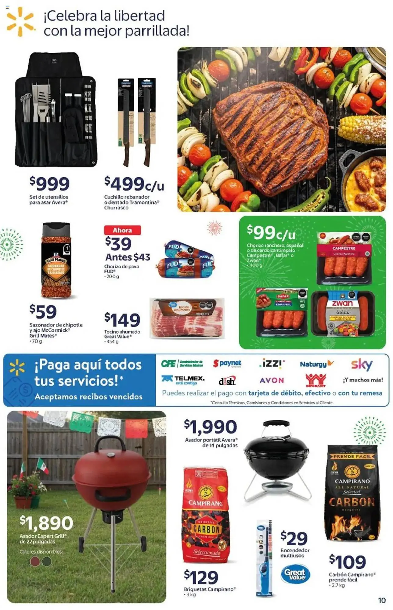 Catálogo de Folleto Walmart 9 de septiembre al 18 de septiembre 2025 - Pagina 10