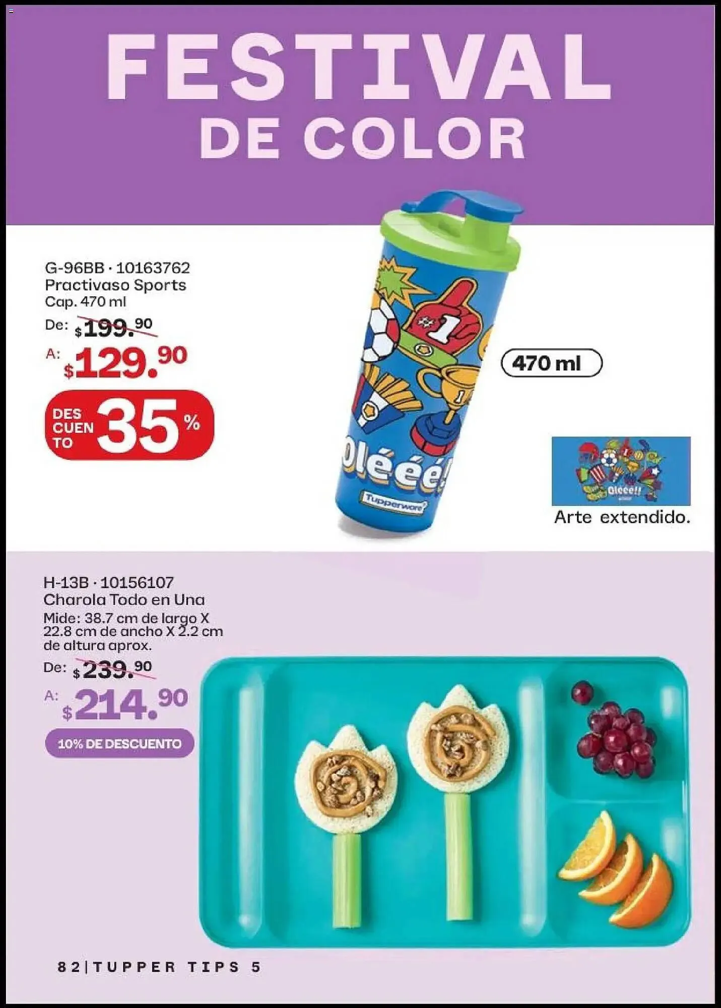 Catálogo de Catálogo Tupperware 20 de abril al 17 de mayo 2026 - Pagina 82