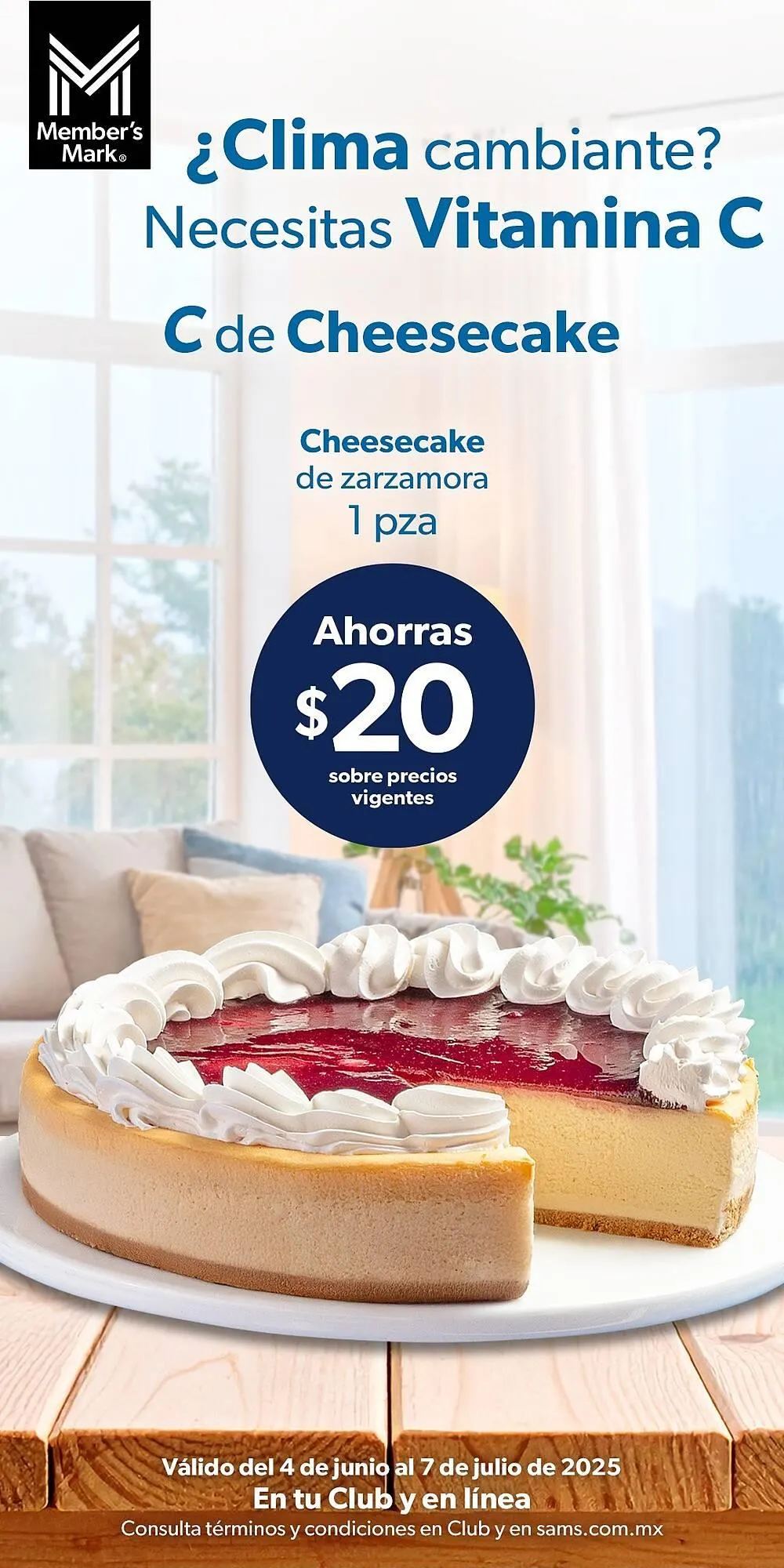 Catálogo de Catálogo Sam's Club 4 de junio al 7 de julio 2025 - Pagina 1