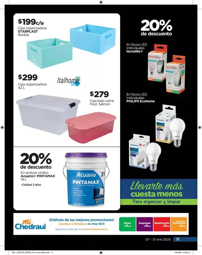 Catálogo de Llevarte más cuesta menos 8 de enero al 31 de enero 2025 - Pagina 11