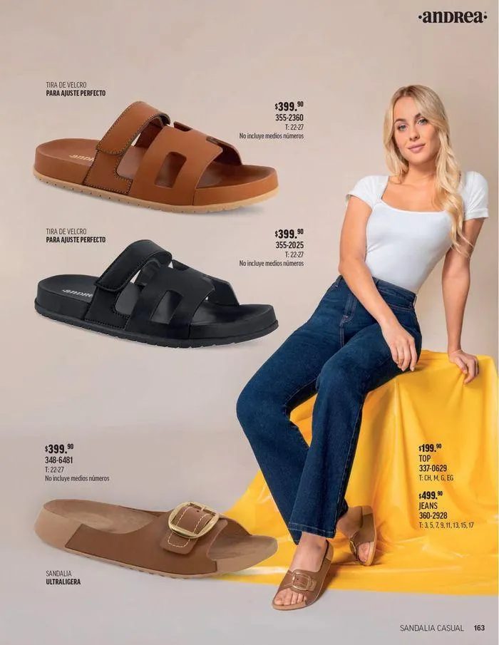 Catálogo de ANDREA - CALZADO DAMA 26 de agosto al 25 de enero 2025 - Pagina 70