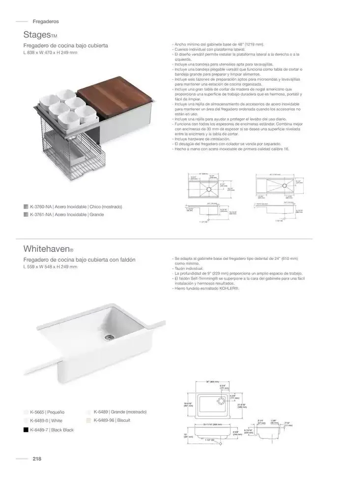 Catálogo de Catálogo Kohler 14 de noviembre al 31 de marzo 2025 - Pagina 258
