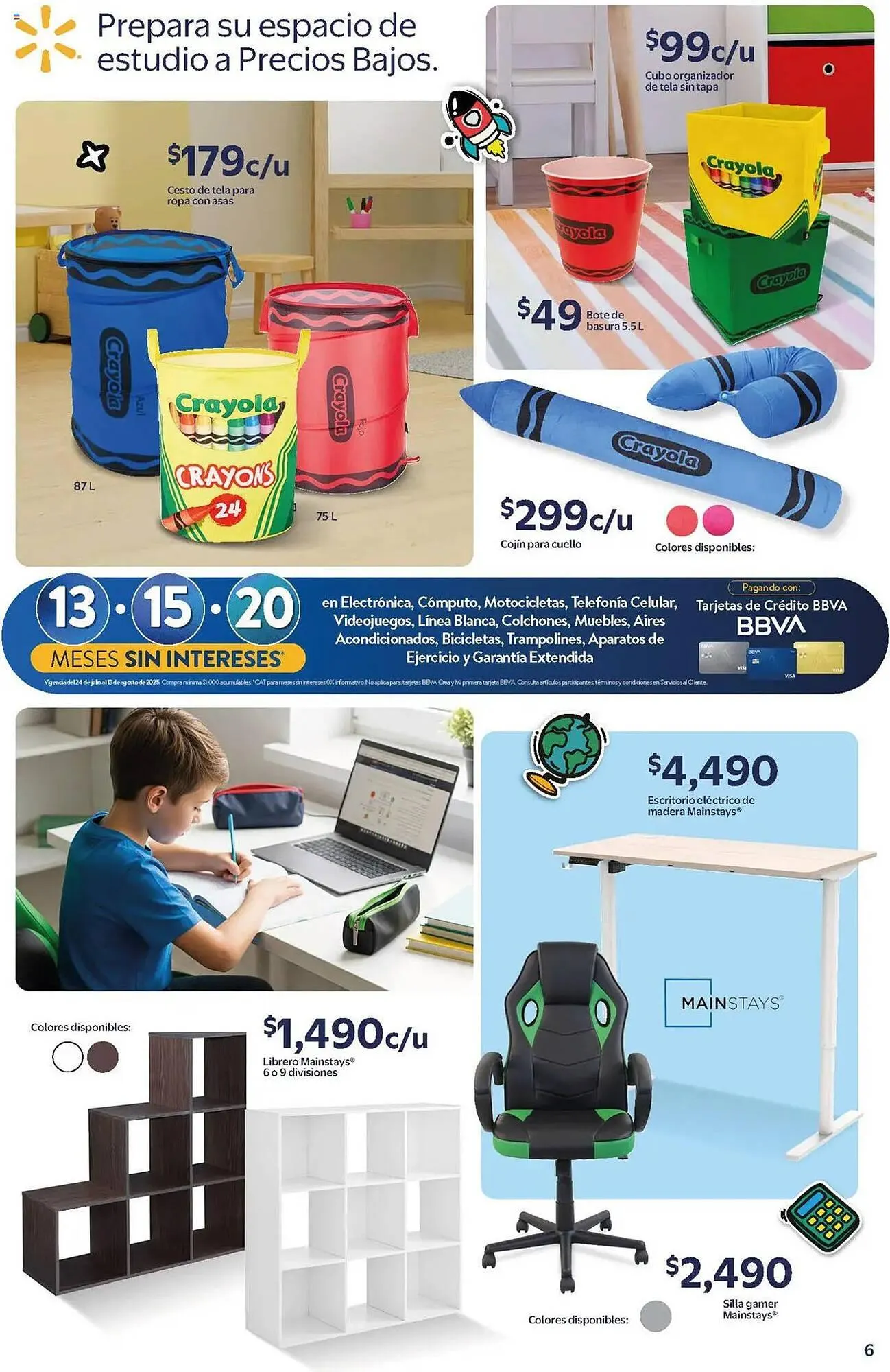 Catálogo de Catálogo Walmart 24 de julio al 14 de agosto 2025 - Pagina 6