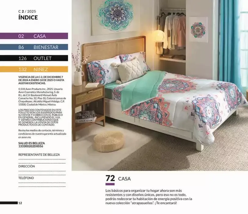 Catálogo de Avon Casa & Estilo C2 3 de enero al 3 de febrero 2025 - Pagina 12