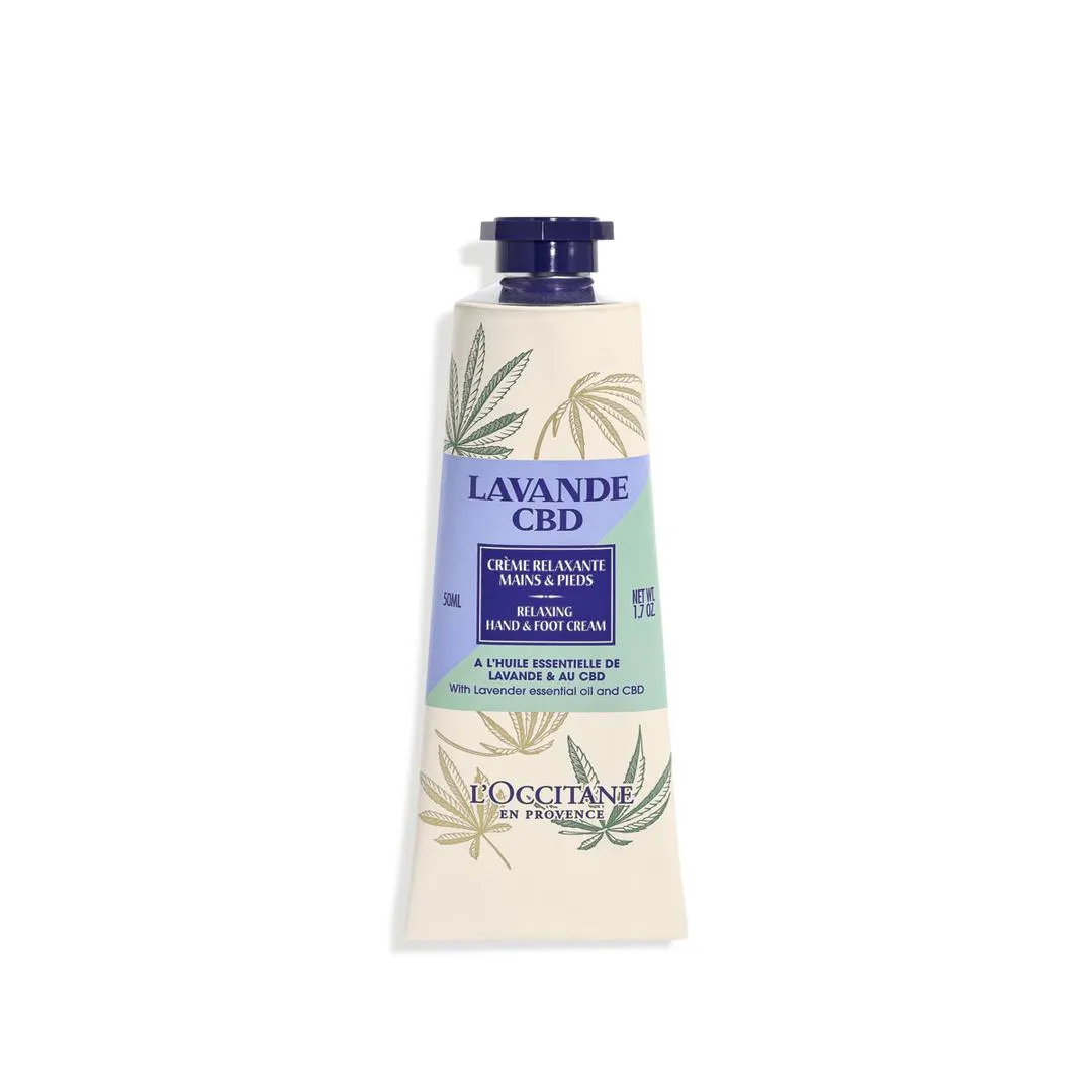 Crema pentru maini si picioare Lavanda CBD