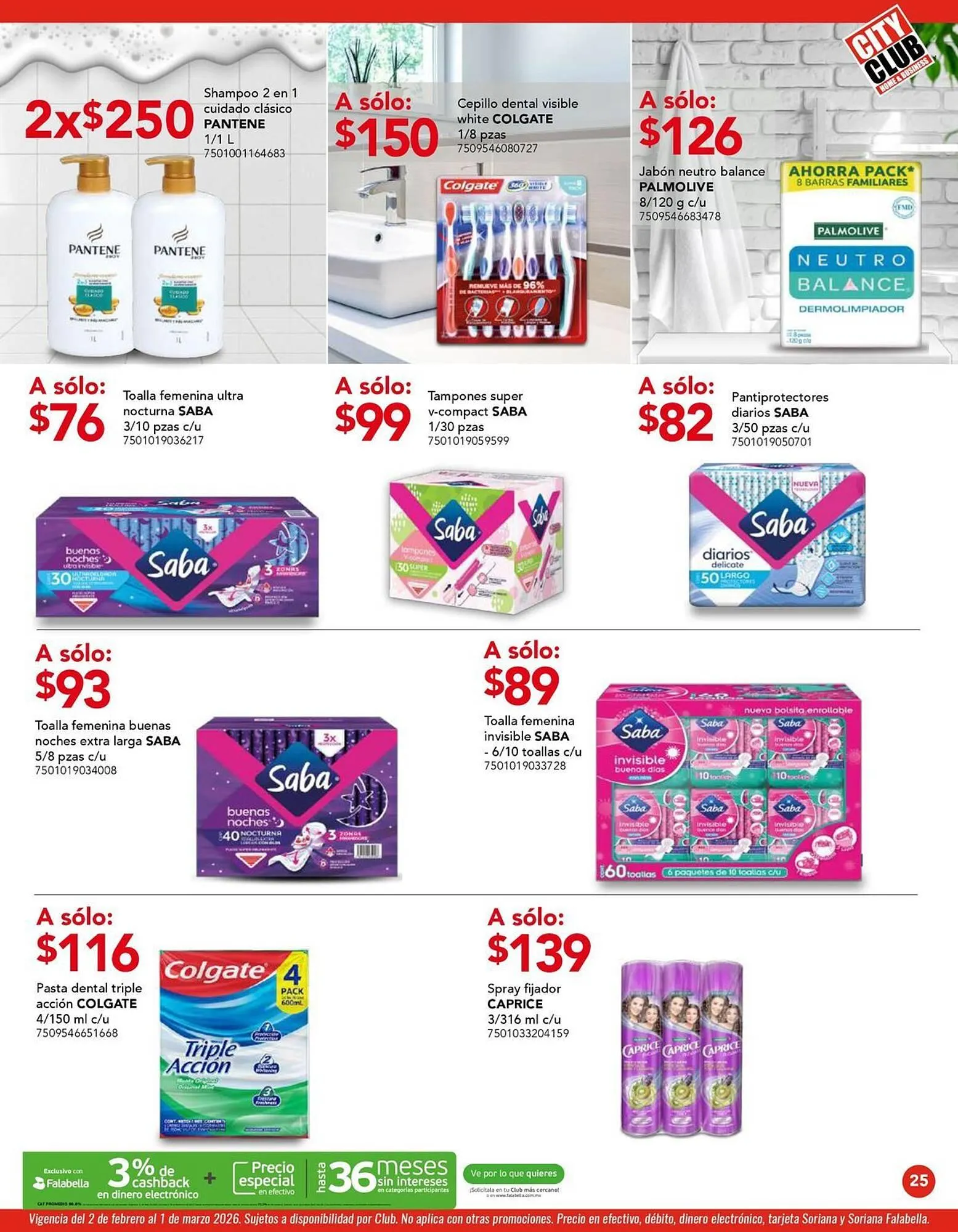 Catálogo de Catálogo City Club 2 de febrero al 1 de marzo 2026 - Pagina 25
