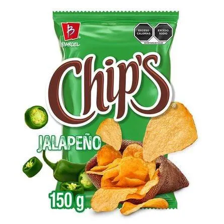 Papas Fritas Chip's Jalapeño 150g